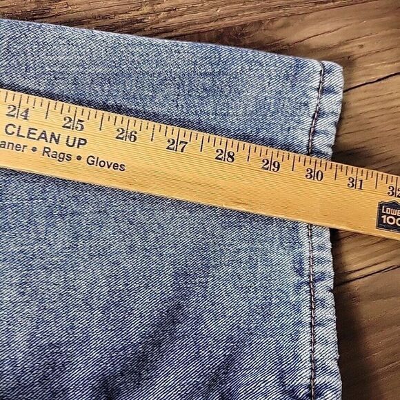 Red Head Jeans Mens 44x30.5 Tag 44x32 Fleece Lined Straight Medium Wash Denim - Picture 5 of 8